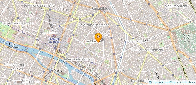 localisation de l'entreprise SERVE A CAR  PARIS