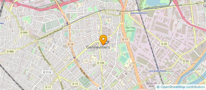 localisation de l'entreprise SERVE HR CONSULTING  GENNEVILLIERS