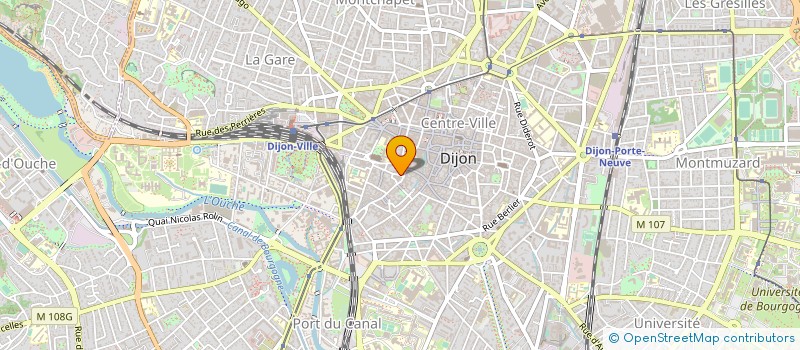 localisation de l'entreprise SERVECO à DIJON