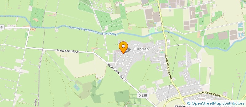 localisation de l'entreprise SERVEL  SAINT MARTIN DE CRAU