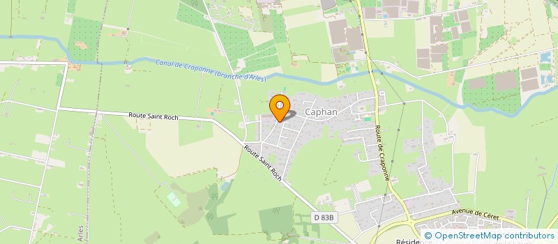 localisation de l'entreprise SERVEL EXPLOITATION à SAINT MARTIN DE CRAU
