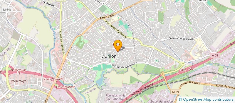 localisation de l'entreprise SERVELEC à L'UNION
