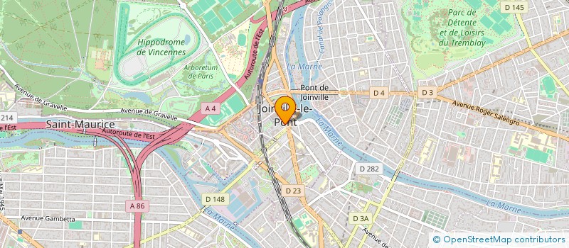 localisation de l'entreprise SERVEMA S A R L  JOINVILLE-LE-PONT