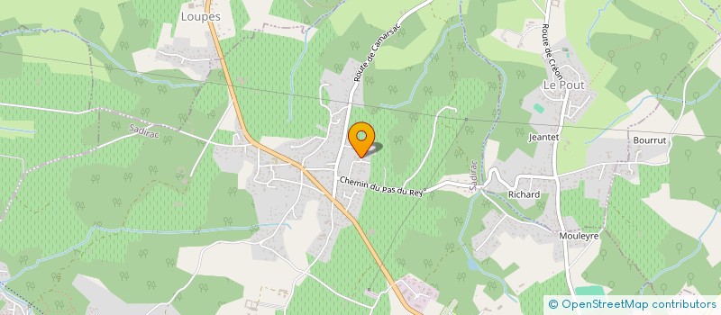 localisation de l'entreprise SERVENS IMMOBILIER  SADIRAC