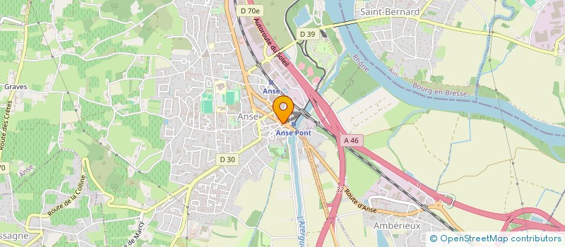 localisation de l'entreprise SERVENTE  ANSE