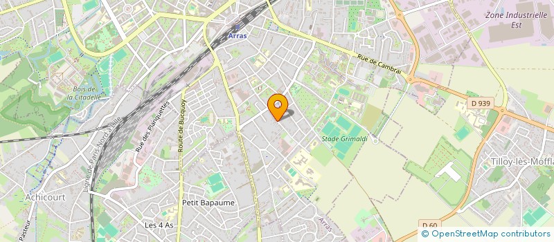 localisation de l'entreprise SERVEOLE à ARRAS