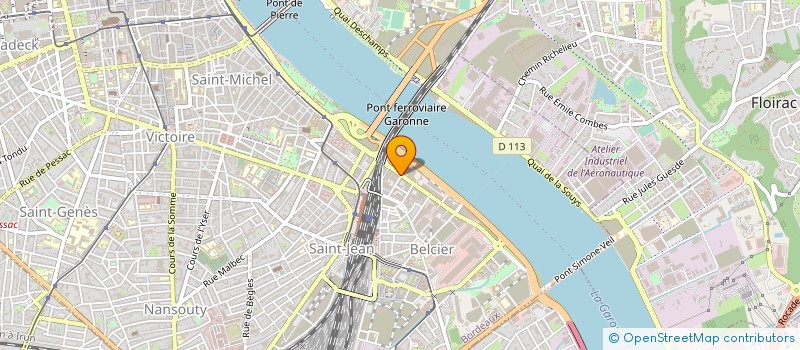 localisation de l'entreprise SERVER FILS à BORDEAUX