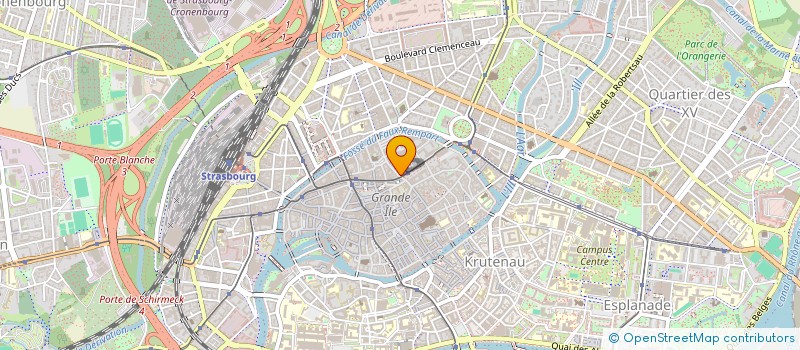 localisation de l'entreprise SERVES à STRASBOURG