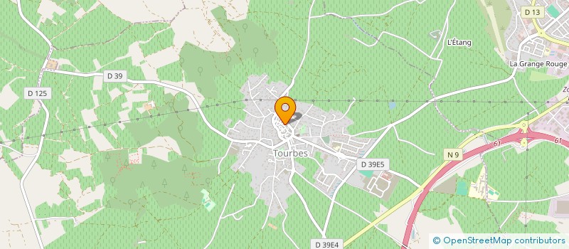 localisation de l'entreprise SERVET-SAGNE INDIVISION LMNP  TOURBES