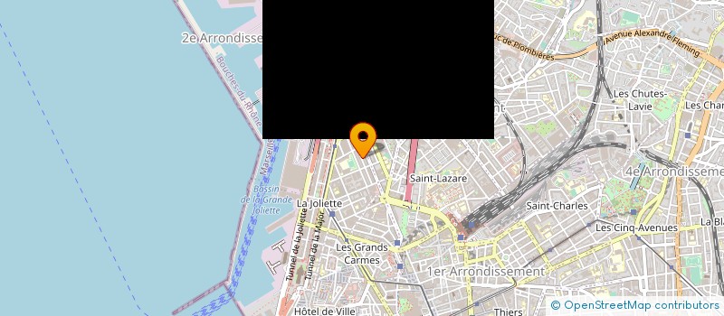 localisation de l'entreprise SERVEX TRANSPORT à MARSEILLE