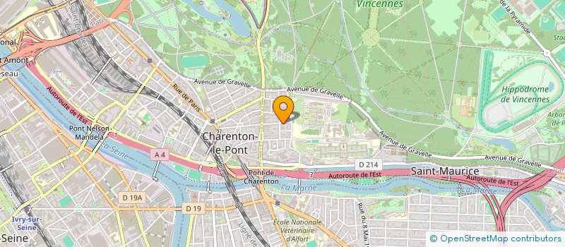 localisation de l'entreprise SERVHAN à SAINT-MAURICE