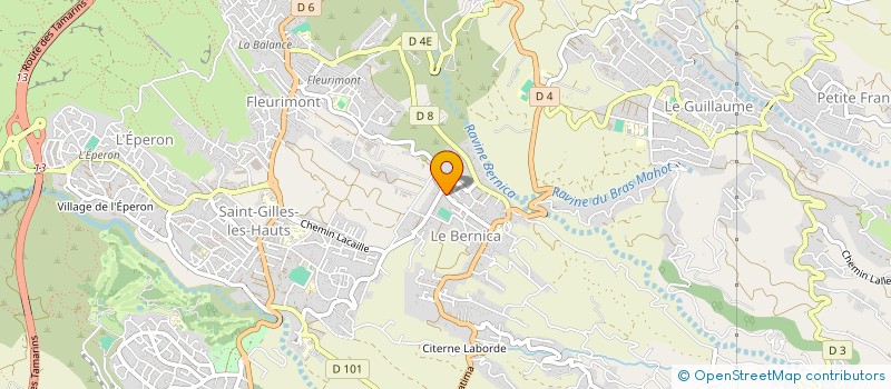localisation de l'entreprise SERVHOTELGROUP à SAINT-PAUL