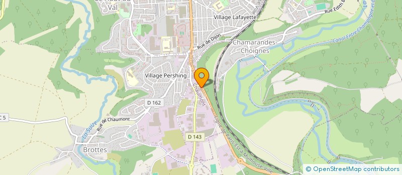 localisation de l'entreprise SERVI ASSIS TECHN BOULAN PATIS à CHAUMONT