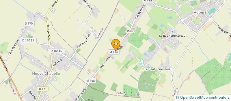 localisation de l'entreprise SERVI CONSEIL à AUBERS