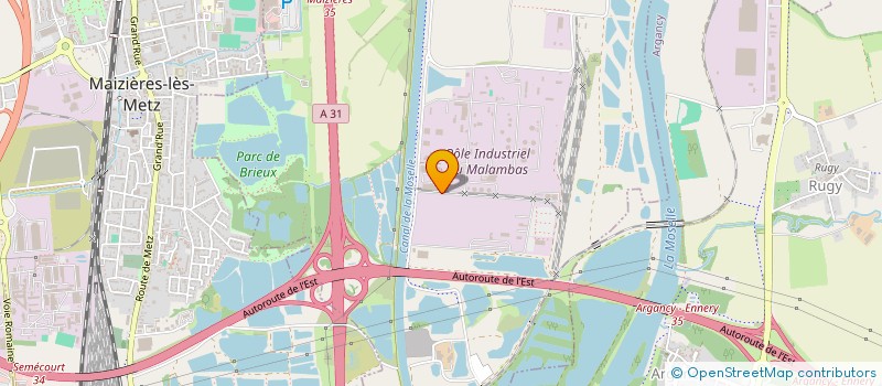 localisation de l'entreprise SERVI LOC LORRAINE à HAUCONCOURT