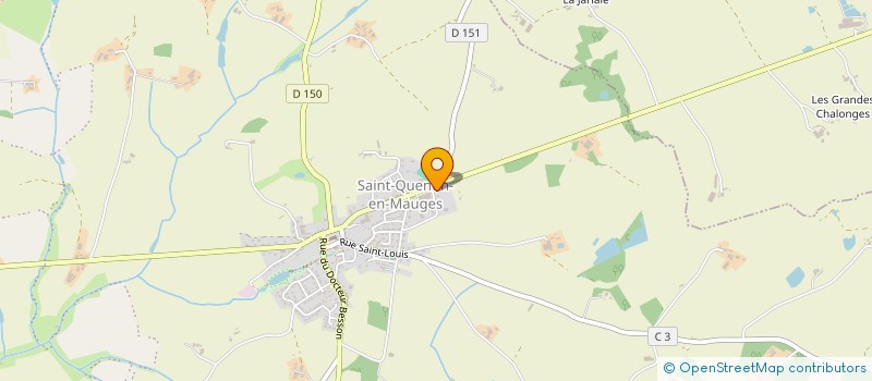 localisation de l'entreprise SERVI MECAGRI à MONTREVAULT-SUR-EVRE