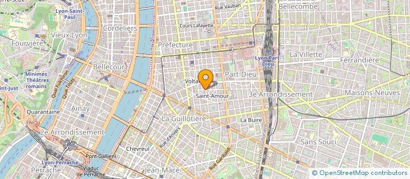 localisation de l'entreprise SERVI MEDIC TRAV SOC COOPEOUV à LYON