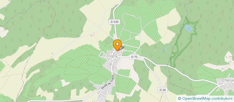 localisation de l'entreprise SERVI POSE à TRIGNY