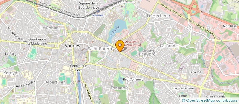 localisation de l'entreprise SERVI'POSE à VANNES