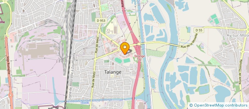 localisation de l'entreprise SERVI SIGN  TALANGE