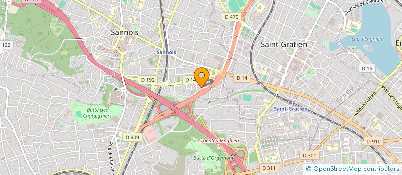 localisation de l'entreprise SERVI TECH LOGISTIQUE à SANNOIS