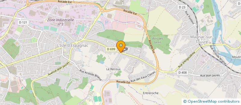 localisation de l'entreprise SERVI TECH SOLUTIONS à L'ISLE-D'ESPAGNAC