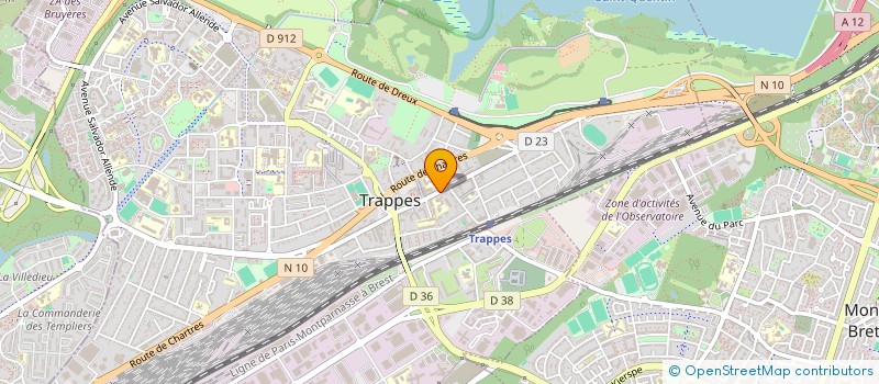 localisation de l'entreprise SERVIA CONSULTING  TRAPPES
