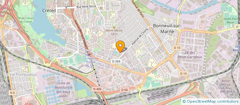 localisation de l'entreprise SERVIA SERVICE à CRETEIL