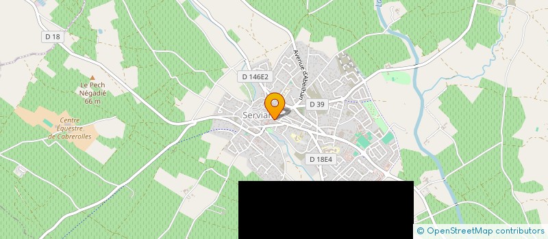 localisation de l'entreprise SERVIAN NOS COMMERCES  SERVIAN