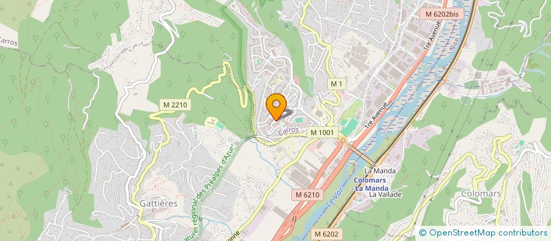 localisation de l'entreprise SERVIBAT à CARROS