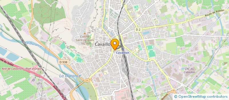 localisation de l'entreprise SERVIBAT à CAVAILLON