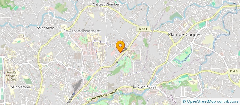 localisation de l'entreprise SERVIC FOURNIT LABORATOIRE MEDITERRANEEN à MARSEILLE