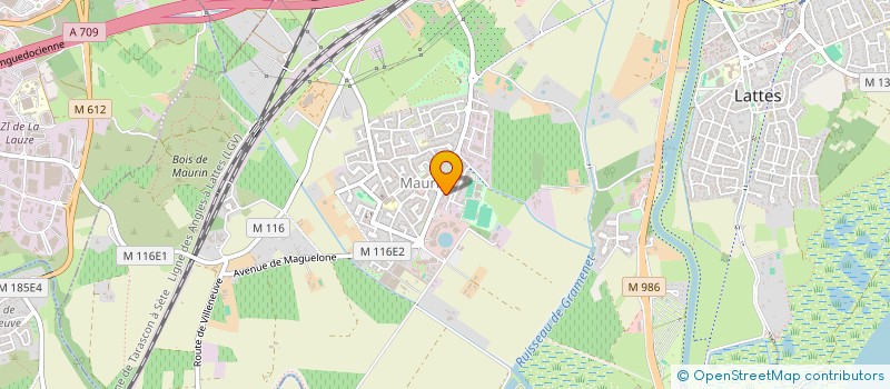 localisation de l'entreprise SERVICE 3000 à LATTES