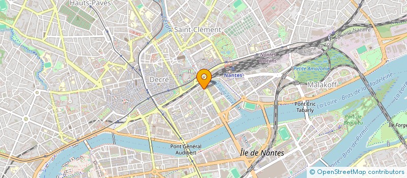 localisation de l'entreprise SERVICE A PART IMMOBILIER à NANTES