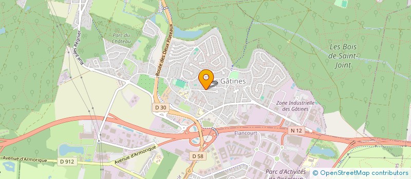 localisation de l'entreprise SERVICE ACCOMPAGNEMENT SANTE  PLAISIR