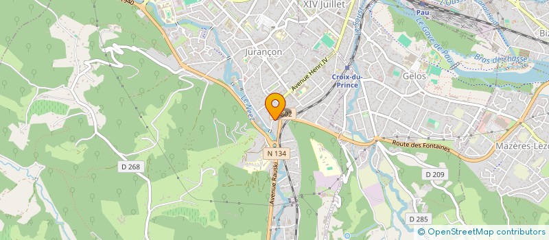 localisation de l'entreprise SERVICE ACTIF à JURANCON