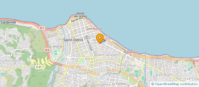 localisation de l'entreprise SERVICE ACTION à SAINT-DENIS