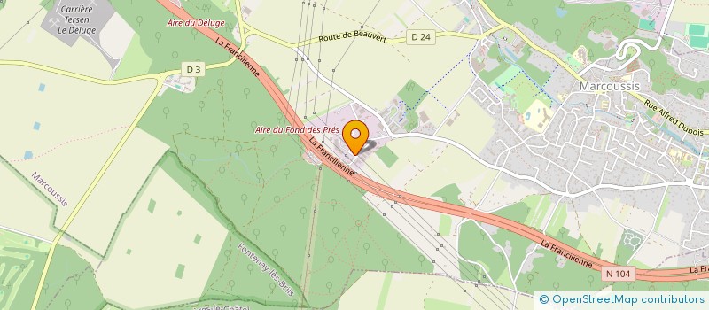 localisation de l'entreprise SERVICE ACTION à MARCOUSSIS