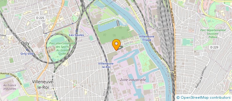 localisation de l'entreprise SERVICE AFFRETEMENT VEHICULES EXPRESS à VILLENEUVE-LE-ROI