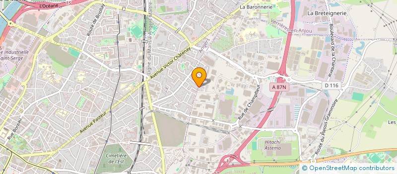 localisation de l'entreprise SERVICE AIDE SOUTIEN EMPLOI HANDICAPEES  SAINT-BARTHELEMY-D'ANJOU