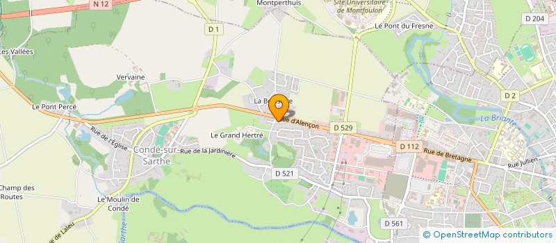 localisation de l'entreprise SERVICE ALENCON à CONDE-SUR-SARTHE