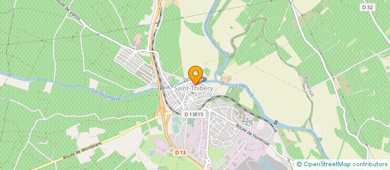 localisation de l'entreprise SERVICE AMELIORATION HABITAT FRANCAIS à SAINT-THIBERY