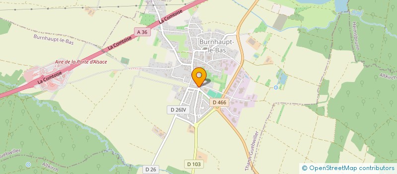 localisation de l'entreprise SERVICE AMICAL OEUVRE MISSION  SCHWEIGHOUSE-THANN