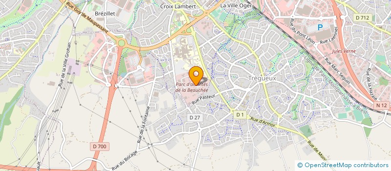 localisation de l'entreprise SERVICE ANTENNES TECHNIC SAT à SAINT-BRIEUC