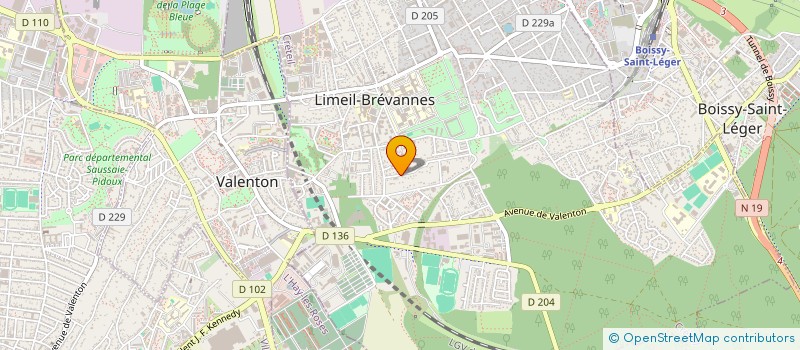 localisation de l'entreprise SERVICE ASSIS MAINTENANCE A INDUSTRIE à LIMEIL-BREVANNES