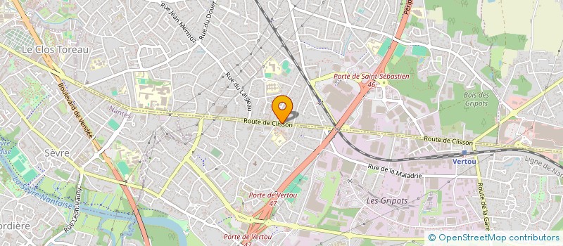 localisation de l'entreprise SERVICE ASSISTANCE PROTECTION  SAINT-SEBASTIEN-SUR-LOIRE