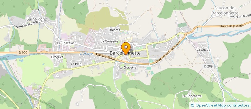 localisation de l'entreprise SERVICE ASSISTANCE TRANSCATIONS AUTO à BARCELONNETTE