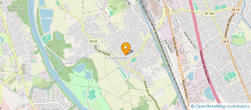 localisation de l'entreprise SERVICE ASSISTANT PRIVE  FENOUILLET