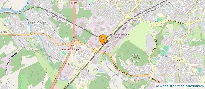 localisation de l'entreprise SERVICE ASSOCIATION GRAND ANGOULEME à ANGOULEME