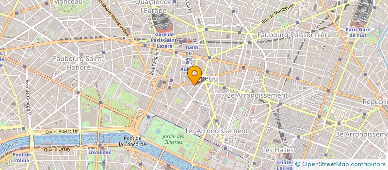 localisation de l'entreprise SERVICE ASSURANCE CONCORDE à PARIS